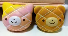 くま☆パン スクイーズ 2個セット