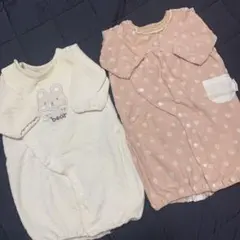 conoco 水玉2wayオール　50〜60