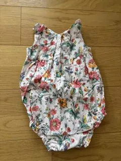 baby GAP フラワープリントロンパース 12-18ヶ月