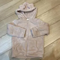 フード付きピンクアウター 95cm