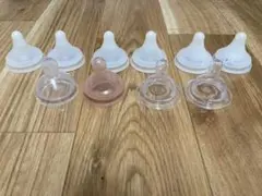 母乳実感等　哺乳瓶用乳首　8個セット