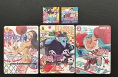 し*ん様 ワンピースカードゲーム ラウンドワン プロモ ウソップ ジンベエ ブル し*ん様 ワンピースカードゲーム ラウンドワン プロモ ウソップ