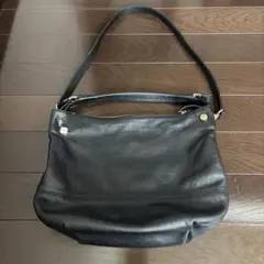極美品】FURLAフルラ 2wayショルダーバッグ 本革 黒 A4収納可能 黒