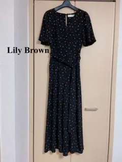 マルチドットロンパース   LILY BROWN