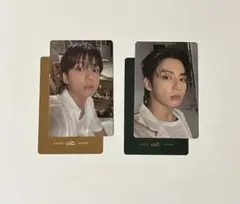 BTS ジョングク GOLDEN トレカ2枚セット