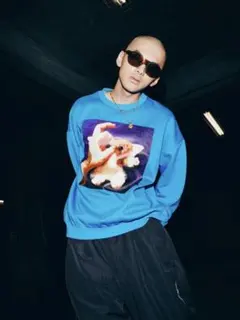 TIGHTBOOTH PRODUCTION スウェット ブルーのサムネイル