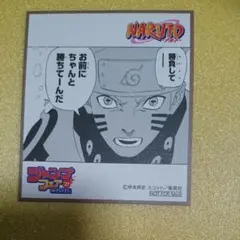 アニメイト ジャンプフェア 特典 ミニ色紙 NARUTO
