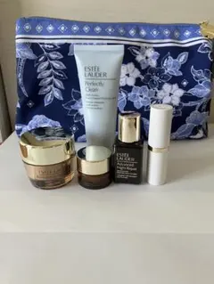 新品・未開封】ESTEE LAUDER スキンケアトライアル6点セット＋ポーチ