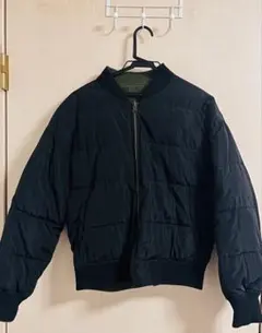 MA-1スタイルジャケット ブラック・オリーブ