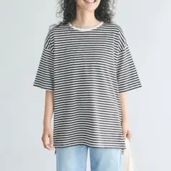 【新品】coca ボーダーTシャツ 半袖 Mサイズのサムネイル
