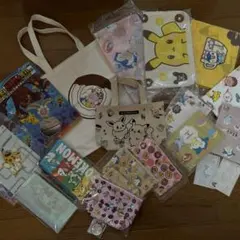 ポケモン まとめ売り ミスド トート 謎解きラリー ファイル ポーチ コラボ