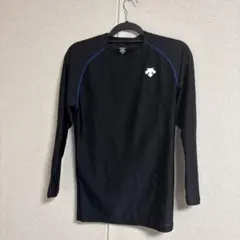 DESCENTE ブラック アンダーシャツ Oサイズ