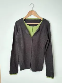 【新品】レイヤード風カーディガン