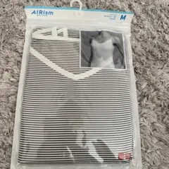AIRism ストライプキャミソール Mサイズ