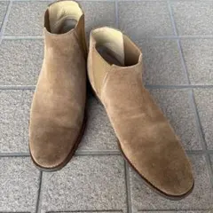 リーガル　サイドゴアブーツ　27CM スエード　茶