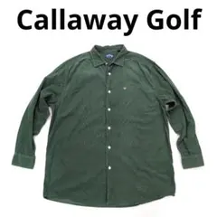 ◯ キャロウェイゴルフ　Callaway Golf　コーデュロイシャツ