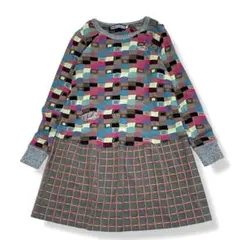 未使用‼️タグ付❗️M＆kyoko☆エムアンドキョウコ カラフル ニットチュニック M＆kyoko☆エムアンドキョウコ☆新品タグ付カラフル夏ニット