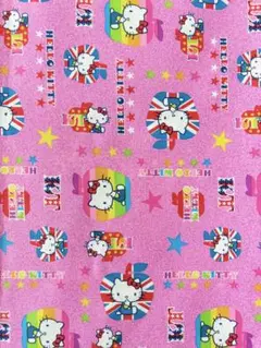 サンリオ　ハローキティ　はぎれ　生地　2001年製