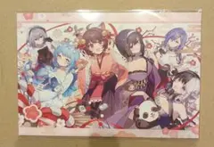 雀魂 6周年 例大祭 ノベルティ ポストカード
