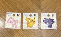 ポケモン　ワッペン　3点セット