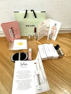 PradaビューティーとDiorコスメティック　 他トライアルセット新品未使用