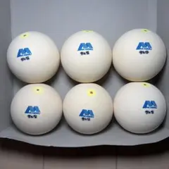 【早い者勝ち】ソフトテニス ボール アカエム 練習球 6球