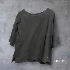 LOGOS ブラックTシャツ Lサイズ