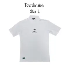 ツアーディビジョン Tourdivision 半袖シャツ モックネック Lサイズ