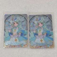名探偵プリキュア キラキラカードグミ バトンタッチ キュアエクレール 2枚
