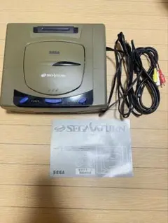 動作確認済み　セガサターン　本体のみ　グレー