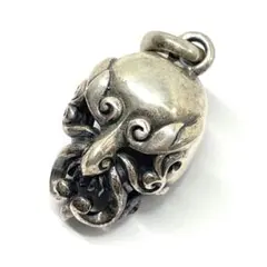 新品 未使用 SV925 シルバー925 ペンダント 骸骨 ドクロ スカル