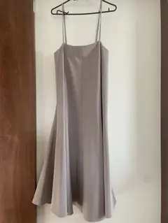 nano universe グレー キャミワンピース