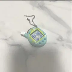 たまごっち 水色 チェーン付き