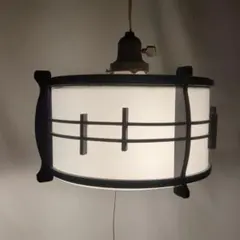 アンティーク ペンダントライトシェード 電笠 ランプ ミルクガラス 乳白色 和風 昭和レトロ ペンダントライト 電笠 ランプ ミルクガラス 乳白色