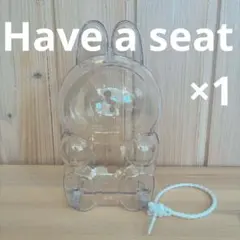 ラブブ 専用ケース 透明ケース クリアケース 座りタイプ Have a seat