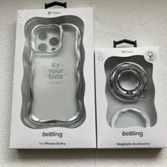 新品【iface BeBling1】iPhone16リングセットホワイトオーロラ - メルカリ