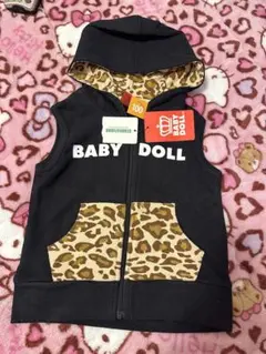 BABYDOLL ヒョウ柄 チョッキ 100