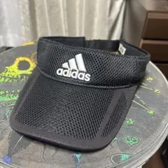 adidas アディダス　ゴルフ　ブラック　サンバイザー