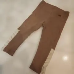 子供服　茶色　リブ　ズボン　パンツ　レギンス　100　韓国