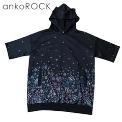 anko rock 病みかわいいバラバラフーディーＴシャツ -メガビッグ-のサムネイル