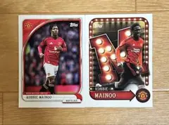 Topps Soccer Man United コビー・メイヌー カード