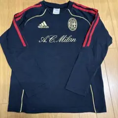 アディダスadidas A.C. Milan 長袖Tシャツ Sサイズ140センチ