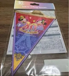 [未開封] 東京ディズニーランド　40周年　ガーランド⑨
