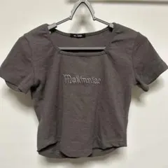 noi-hedge スクエアネック 半袖Tシャツ