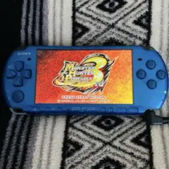 SONY PSP-3000 ブルー　動作確認済　プレステポータブル（ジャンク）