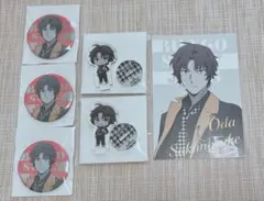 文豪ストレイドッグス ART展 缶バッジ ちゅあスタ 特典 織田作之助