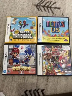 ニンテンドーDSソフト　マリオ　4つ