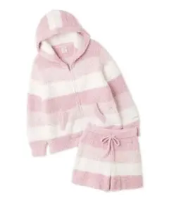 ジェラート3ボーダーパーカ＆ショートパンツセット