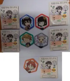 文豪ストレイドッグス キャラバッジコレクション ani-mimi Bee缶 5種