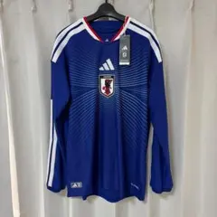 新品 日本代表 2018 ロシアW杯 アウェイ 長袖 オーセンティックL